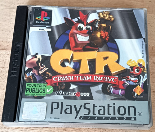 Playstation ps1 ctr crash team - ctr,