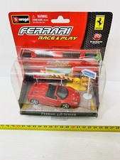 Burago Race And Play Ferrari 458 Spider Neuf Vintage !!
