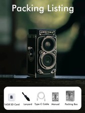 Camera Retro Mini 12MP 1080P