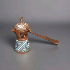 Ancienne theiere cuivre - theiere, en