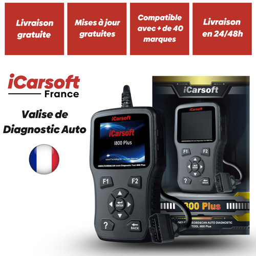 Icarsoft i800 valise - i800+, de