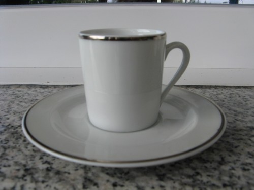 Tasse moka porcelaine - 1,