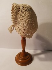 Ancienne coiffe de nourisson ou de poupée bébé, datant de fin 19ème /début 20ème
