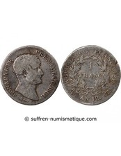 France Bonaparte 1er Consul - 1 Franc Argent An 12 T Nantes