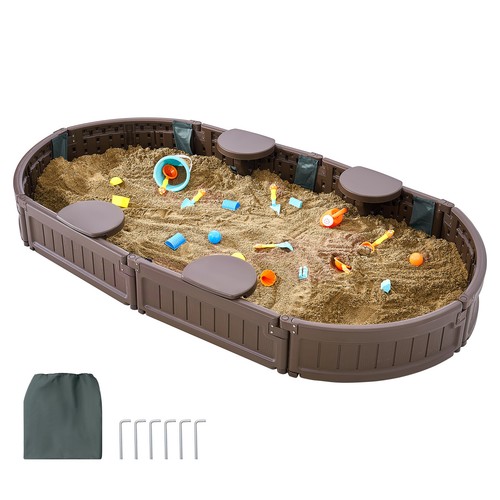 Bac sable ovale - ovale, en