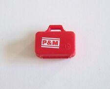 PLAYMOBIL (Q1294) CHANTIER - Valide Rouge Logo PM Algeco Bureau 3260