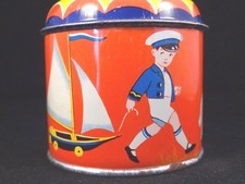 Ancien jouet mécanique tôle