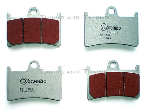 Plaquettes frein brembo sc - plaquettes,