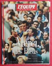 L'Equipe Magazine du 18 Juillet 1998 - MERCI, LES BLEUS - FOOTBALL FRANCE 1998