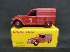 Dinky Toys Ref 25 D Citroën 2CV Incendie TBE Boite D’origine
