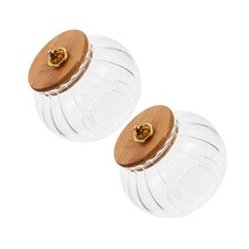  Lot de 2 bocaux à bonbons en