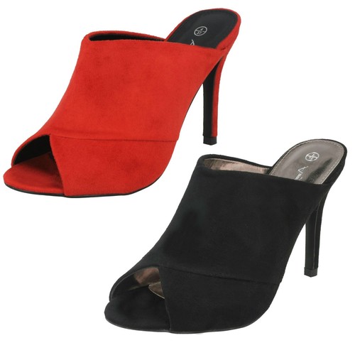 Sandales mules talons hauts - À,