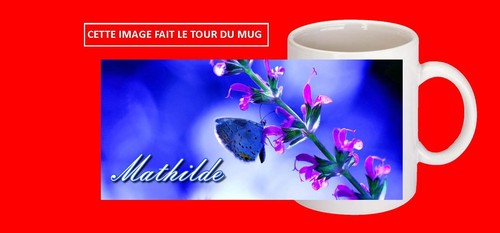 Mug tasse ceramique papillon - tasse,