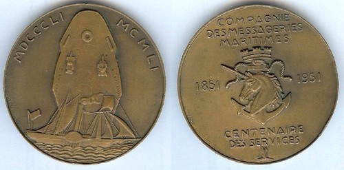 Médaille table - médaille, de