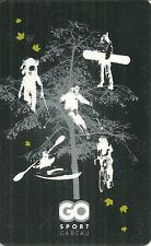 RARE / CARTE CADEAU : GO SPORT