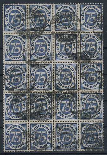 Timbres service reich - timbres,