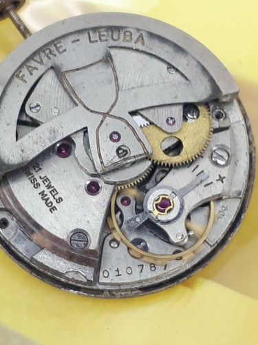 Montre vintage favre - favre, leuba