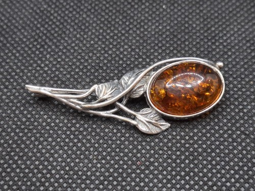 Ancienne broche argent - broche, en