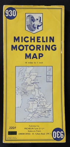 Carte michelin 930 monitoring - 930,