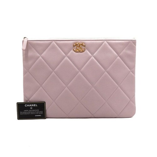 Chanel clutch cuir - clutch, en