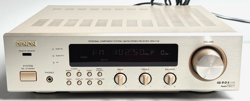 Denon dra f100 stereo - am/fm,
