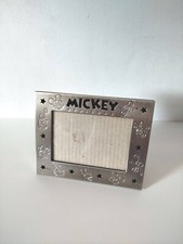 Disney Mickey & Friends Cadre Photo Enfant Métal Rare Vintage 2000 Intercraft