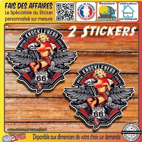 Stickers autocollant pin up - stickers,
