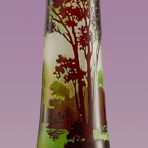 Vase gallé original art - -,