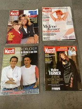 Paris Match lot 4 magazines