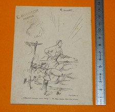 DESSIN CARTE POULBOT GUERRE