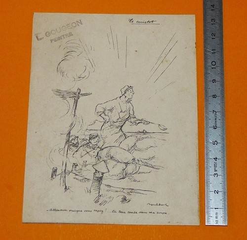 Dessin carte poulbot guerre - dessin,
