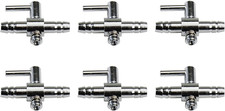 Aquarium Control Valve, Fish Tank Air Valve, Metal Stainless Steel Gang Valve