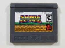 SONIC THE HEDGEHOG POCKET ADVENTURE NEO-GEO POCKET COLOR (NGPC) USA (CARTRIDGE O