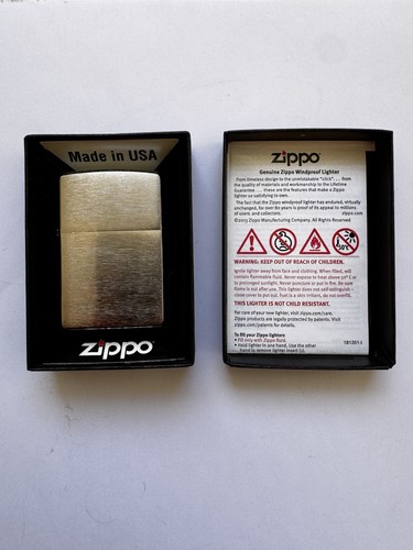Zippo brushed chrome - zippo,