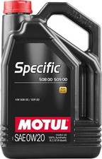 Huile Specific VW 508/509 0W20 5L MOTUL (bidon)