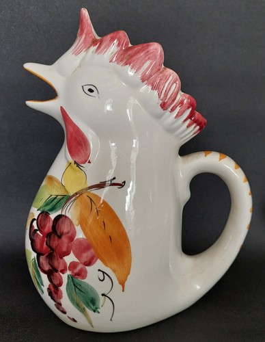 Pichet coq céramique