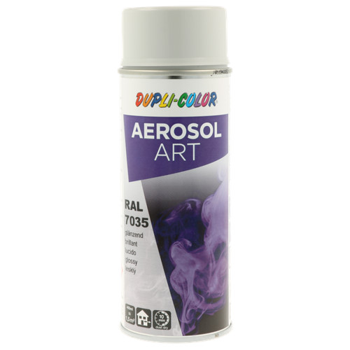 Bombe peinture gris clair - bombe,