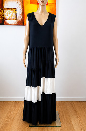 Magnifique robe stretch longue - robe,