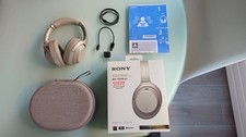 Casque supra-auriculaire sans fil antibruit Sony WH-1000XM3 Argent
