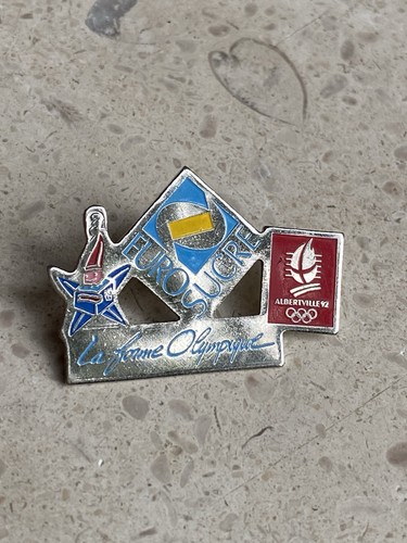 Pin euro sucre albertville - pin’s,