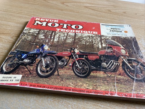 Yamaha xs750 suzuki 50 gt - e,