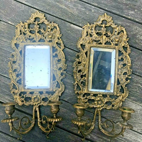 Paire appliques - d'appliques, /