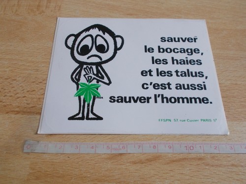 Autocollant sauver bocage - sauver,