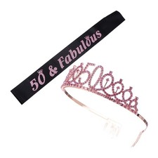  2 Pcs Décoration Fete Anniversaire Décorations De Fête Couronne Pour Les Filles