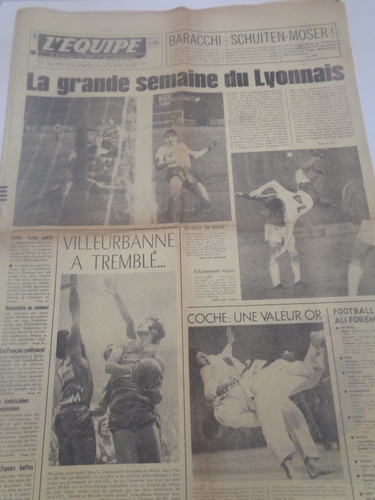 Journal équipe 10 1974 - journal, l'équipe