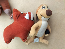 2 PELUCHES TIMON ET PUMBA  DISNEY MC DONALD'S MAC DO 1998