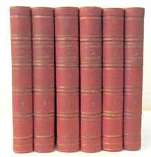 Dante la Divine comédie bilingue traduction Louis Ratisbonne 1856-60 6 volumes
