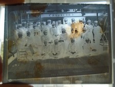 ANCIEN NEGATIF SUR VERRE PHOTO EQUIPAGE MARINS DUBOURDIEU 1890 1893