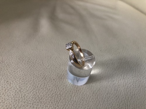 Solitaire diamants ct or - solitaire,