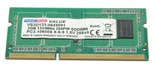 Mémoire RAM DDR3 2 Go SoDimm PC3-10600S - Dane Elec